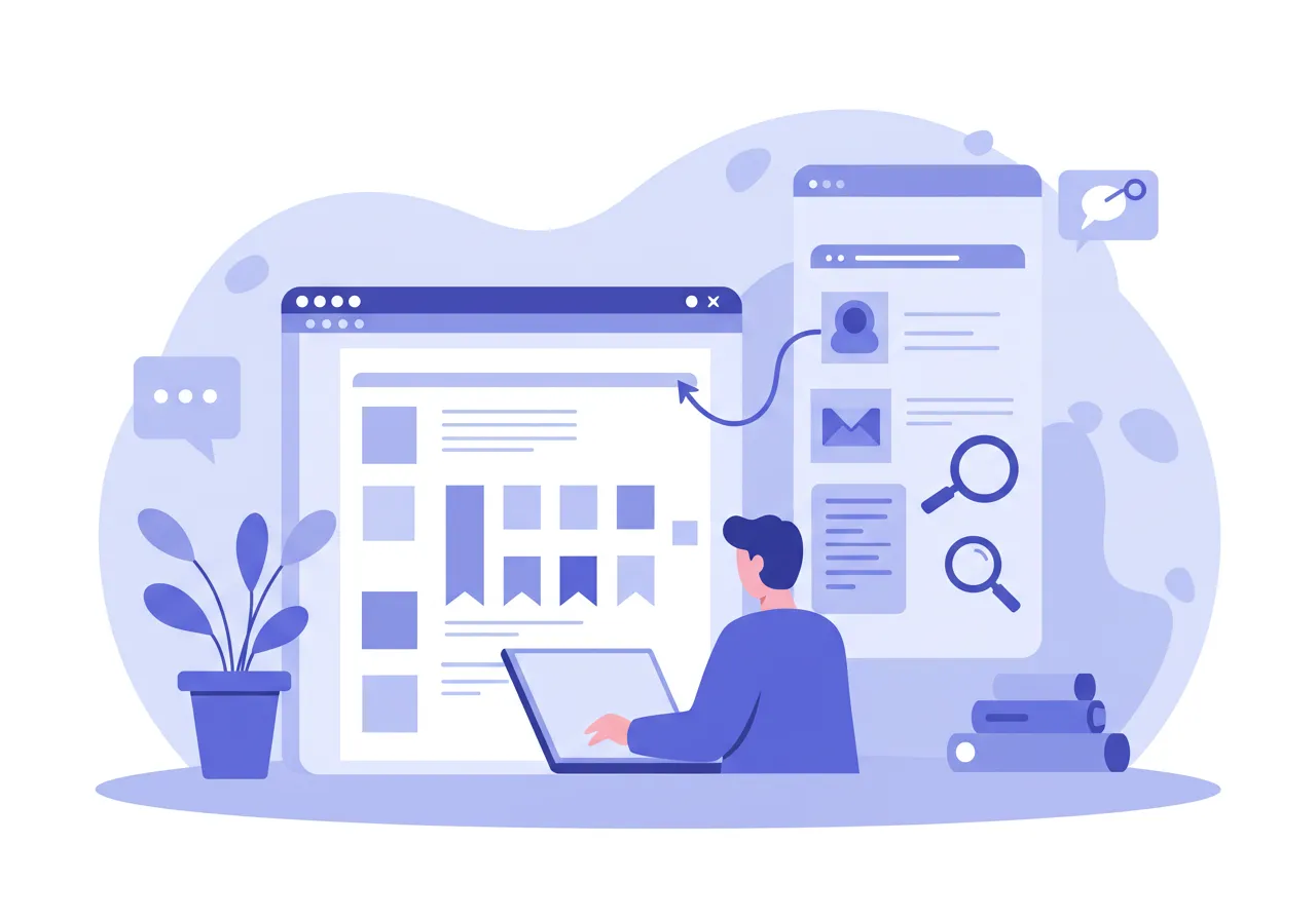 How to Import Your Chrome Bookmarks Into an AI Bookmark Manager — illustration