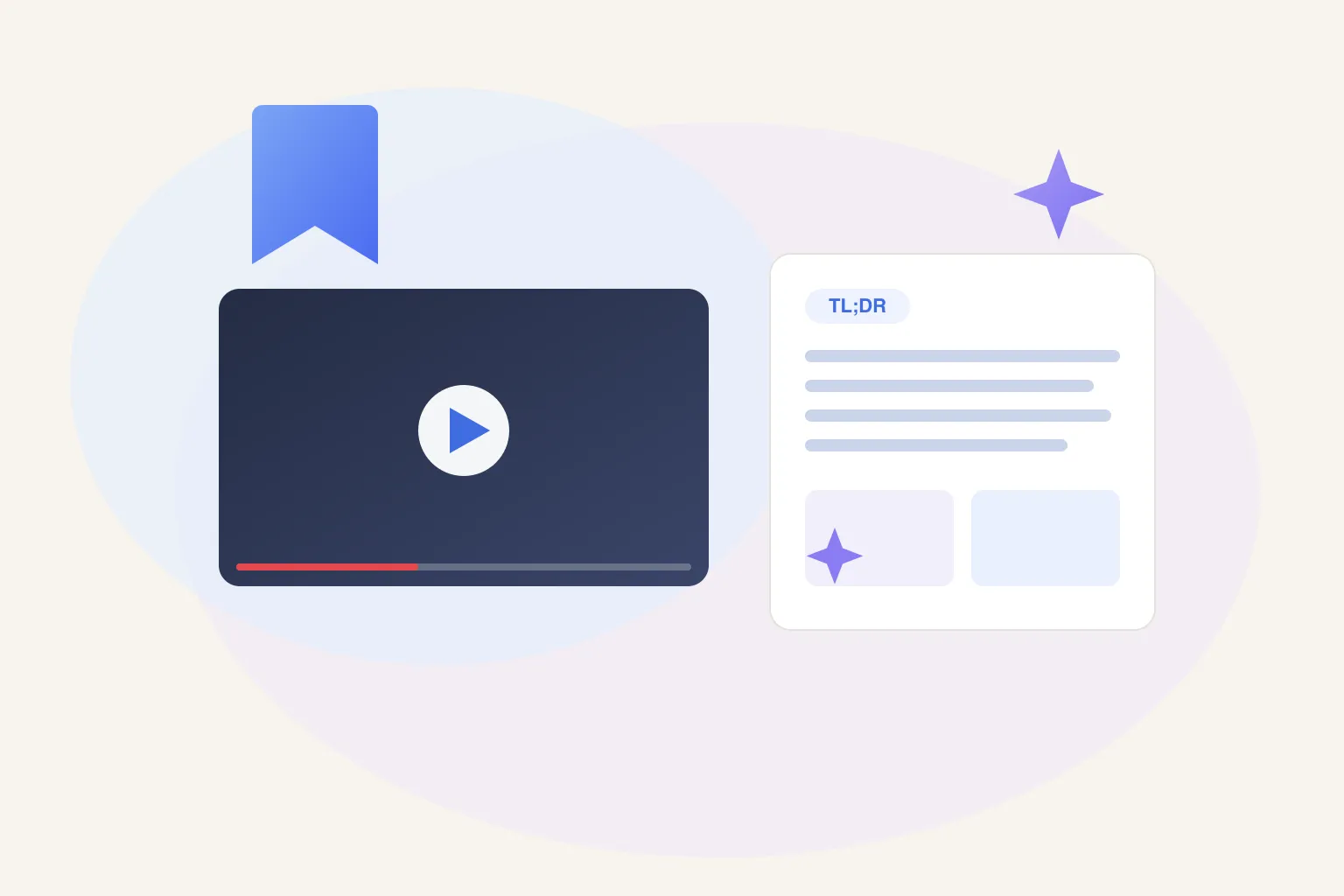 How to Summarize YouTube Videos with AI (Right on the Watch Page) — illustration