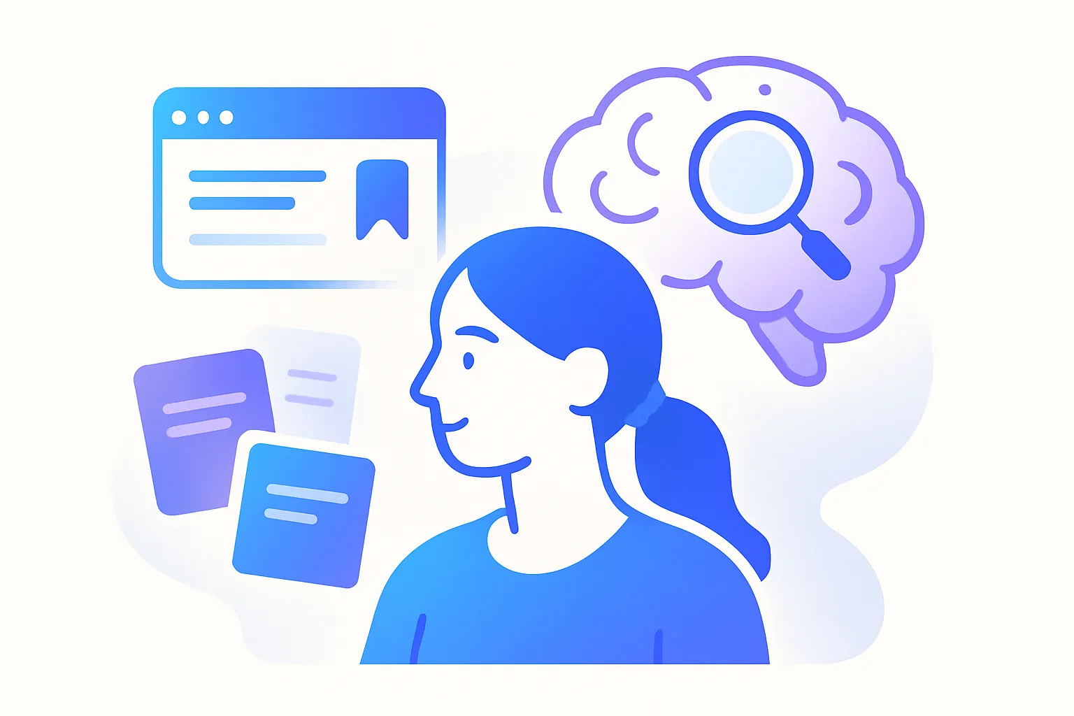 What Is a Second Brain App? (And How to Build One From Your Bookmarks) — illustration